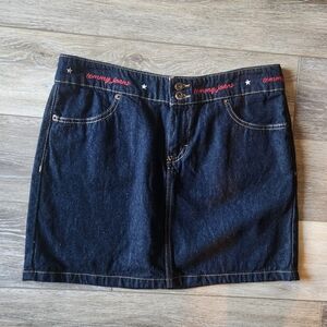 Vintage Tommy Hilfiger Denim Jean Mini Skirt